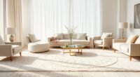 hypoallergenic silk wool carpets