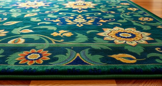 luxury durable silk rugs