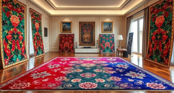 luxury silk carpet collection