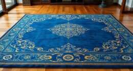 top yilong blue rugs
