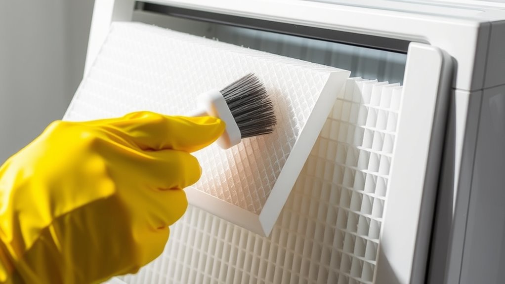 avoid harsh chemical cleaning