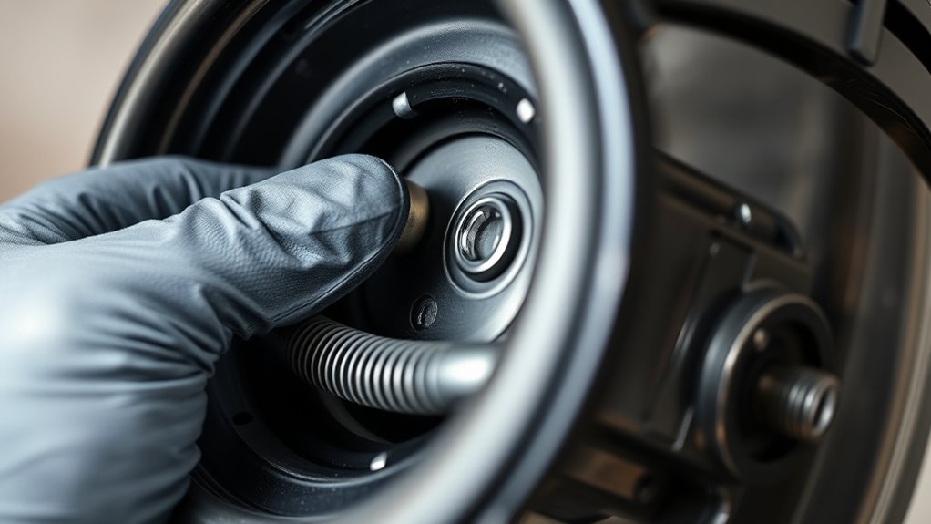 check and tighten parts