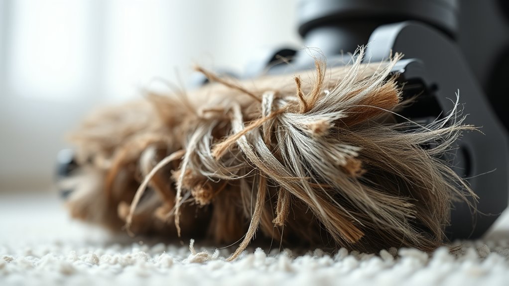 clean brushroll for optimal performance