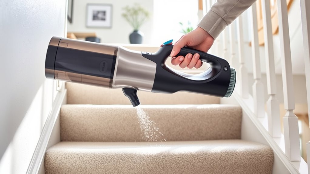 consistent staircase cleaning routine