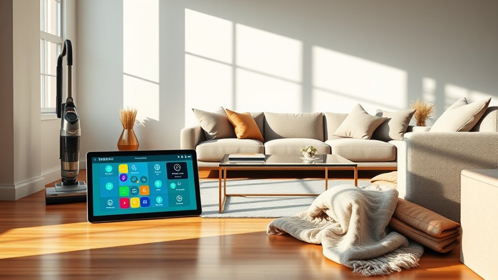 customizable cleaning schedules zones