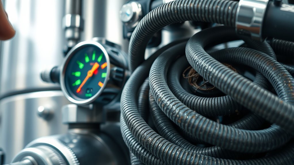 detect leaks and pressure drops
