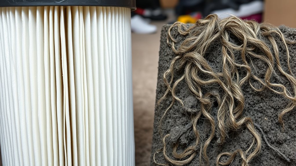 dirty filters reduce vacuum efficiency