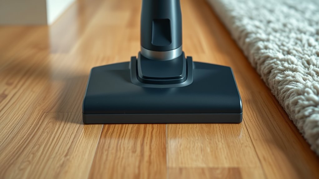 floor type affects suction