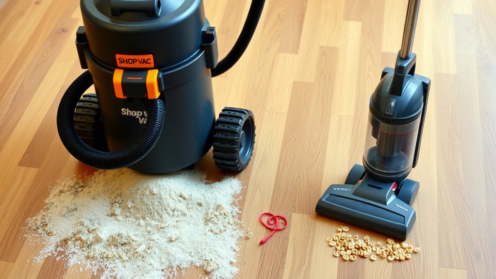 matching vacuums to surfaces