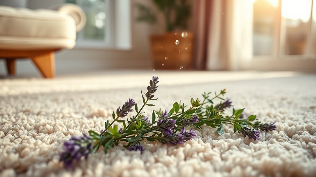 natural carpet freshening methods