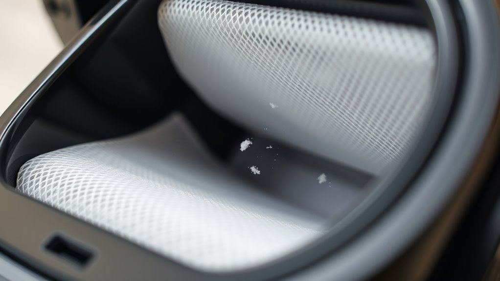 protects motor from debris
