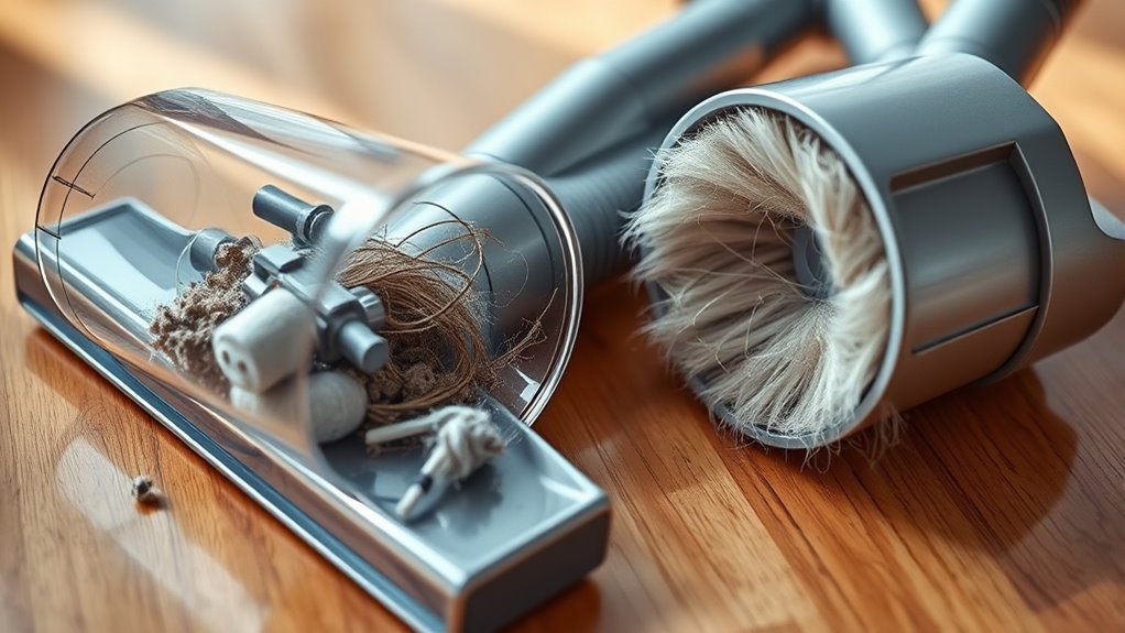 regular filter and brush maintenance