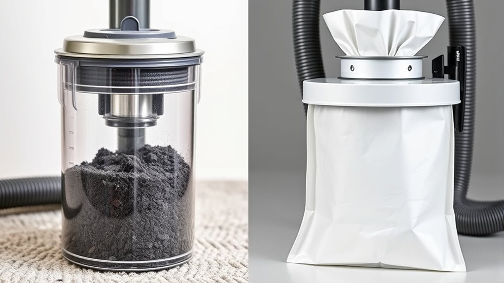 replace bags and filters routinely