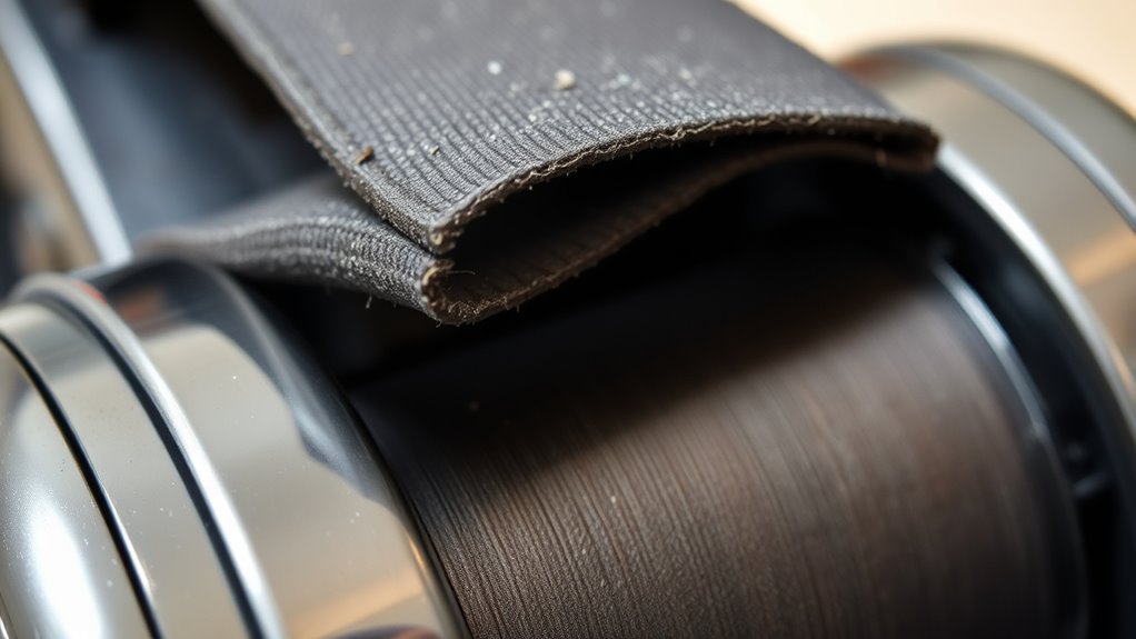 signs of worn vacuum belt