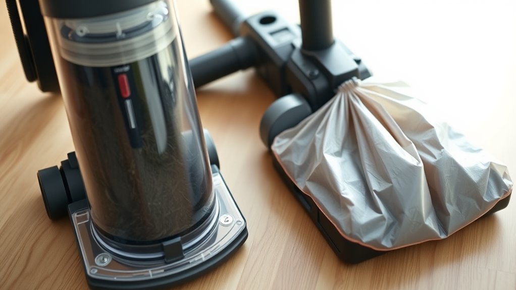 suction airflow bag type