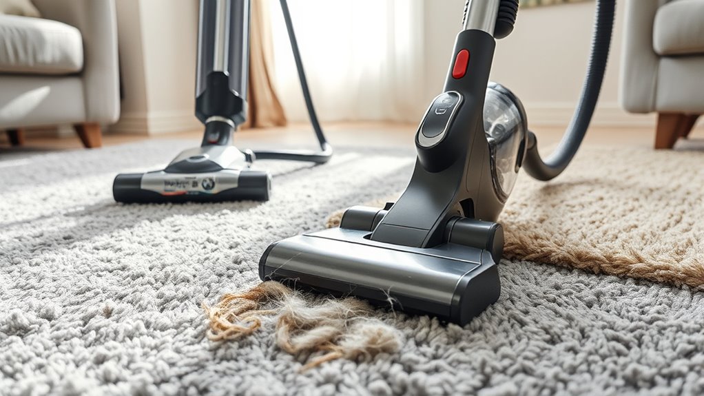uprights excel at deep cleaning