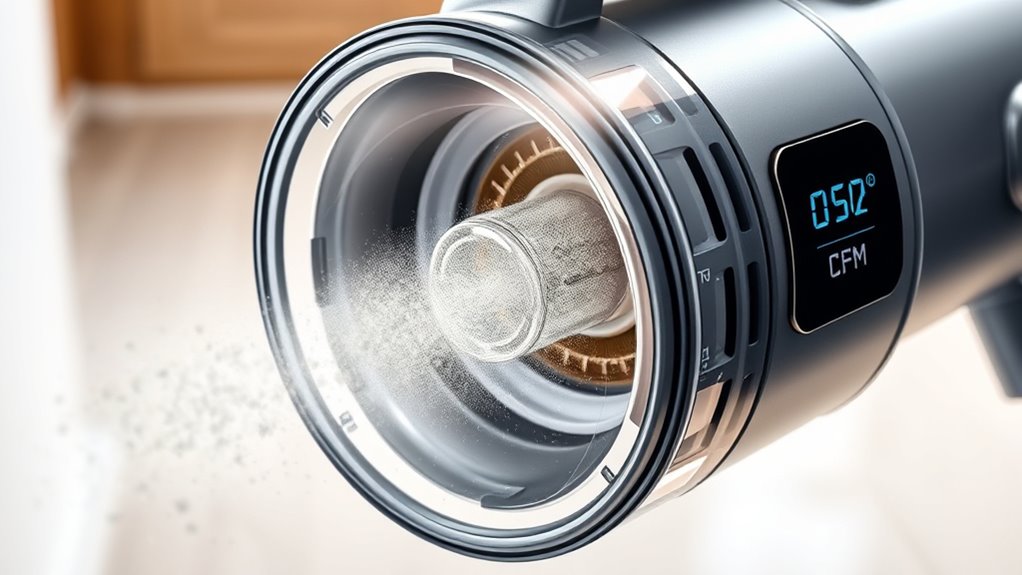 vacuum airflow and performance