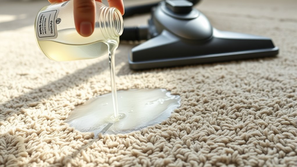 vinegar neutralizes embedded odors