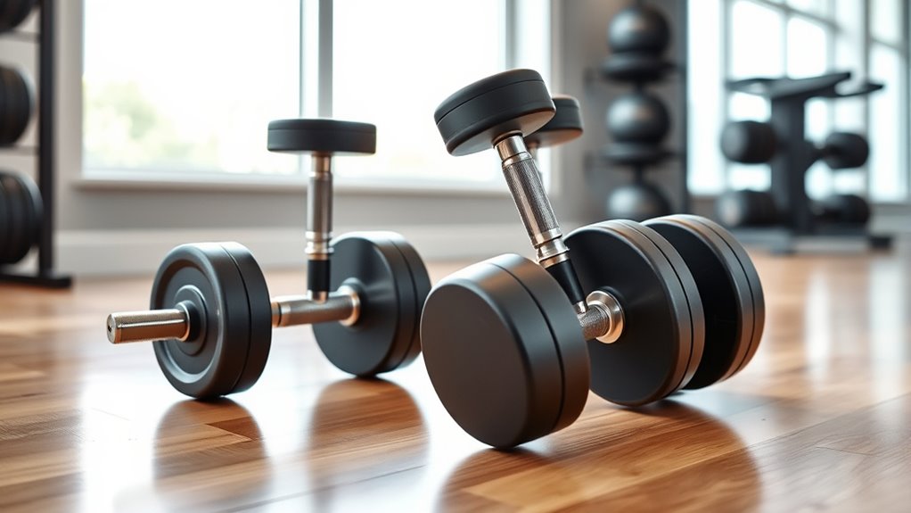 adjustable dumbbell selection criteria
