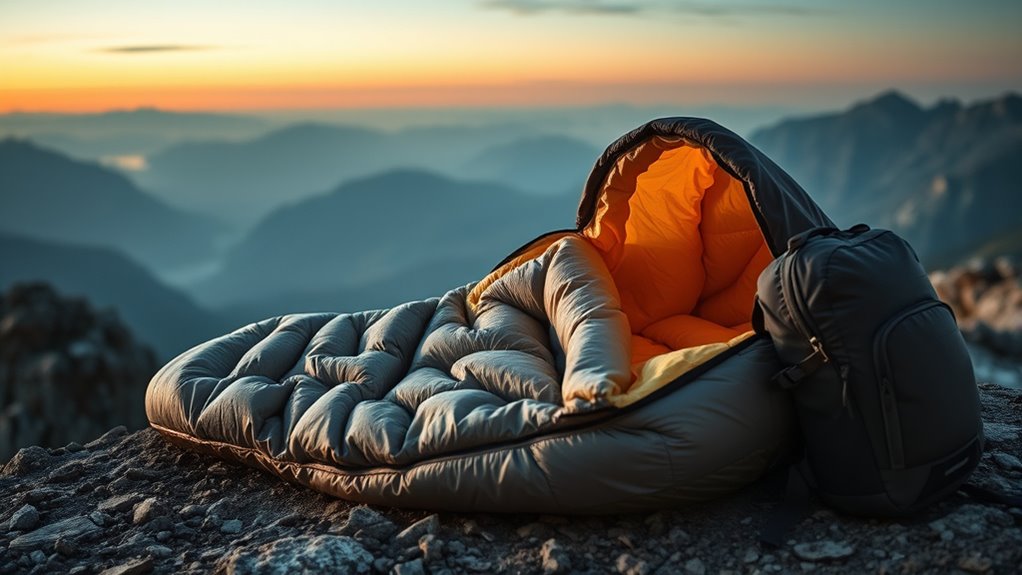 choosing the right backpacking sleeping bag