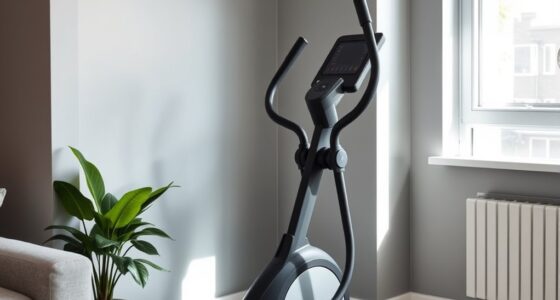 compact space saving ellipticals
