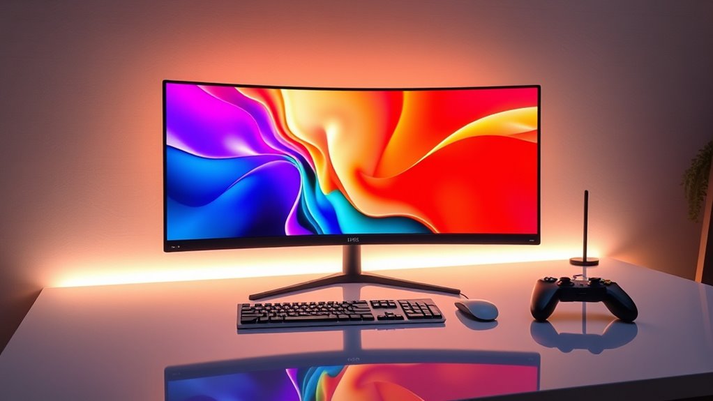 curvature size resolution comfort