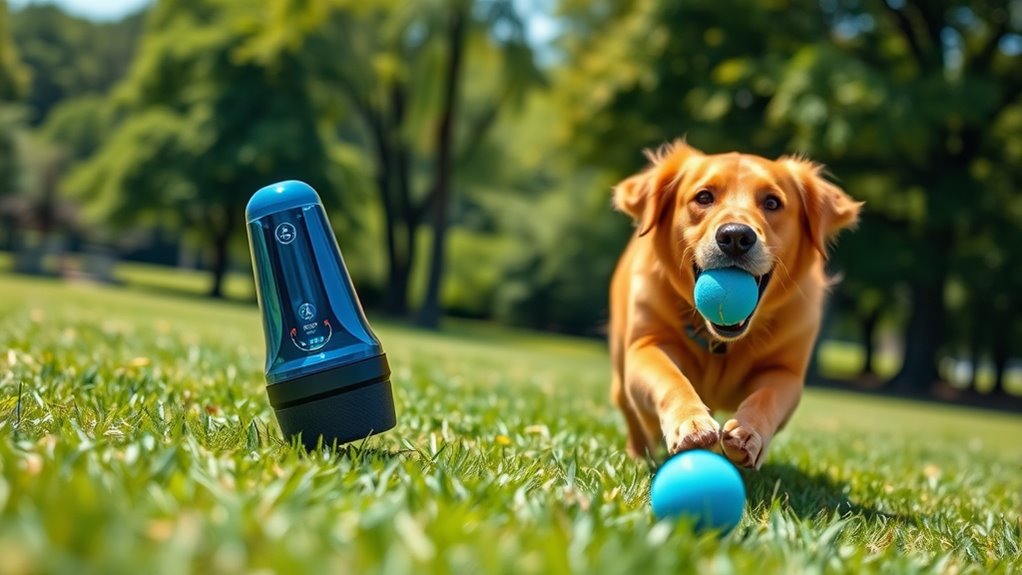 dog safe durable adjustable launcher