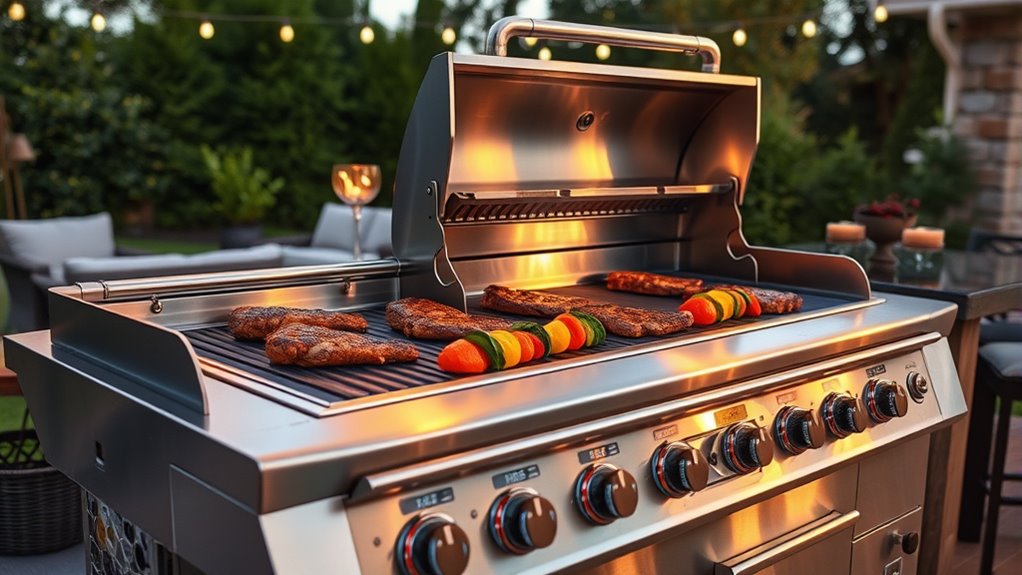 grill features and durability
