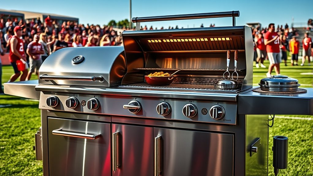 high end tailgating grill considerations