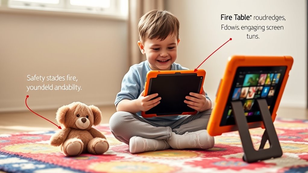 kid friendly tablet features
