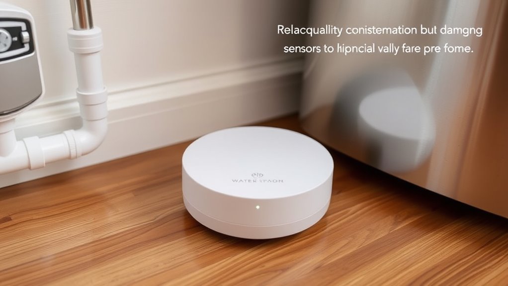 leak detection placement alerts