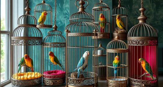 luxury bird cages collection