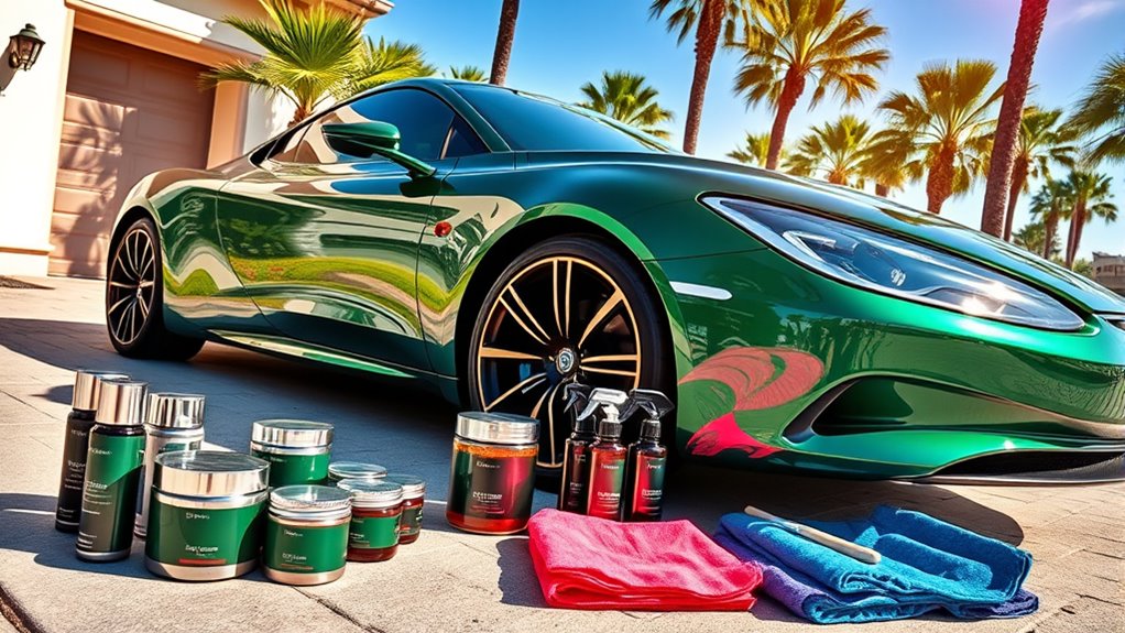 luxury car waxing kits