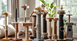 luxury cat scratching posts