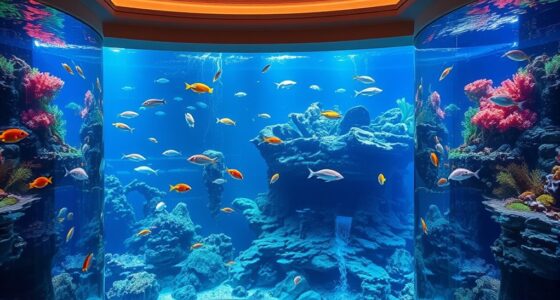 luxury fish tank selections