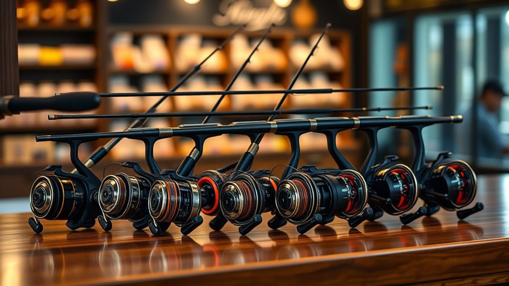 luxury fishing rod sets