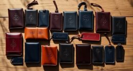 luxury leather passport cases