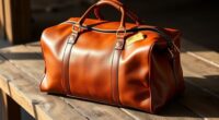 luxury leather travel bags