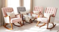 luxury nursery rocking chairs
