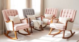 luxury nursery rocking chairs