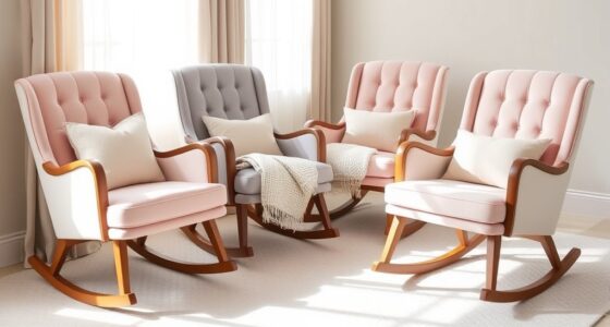 luxury nursery rocking chairs