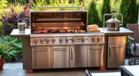 luxury outdoor grilling options