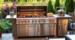 luxury outdoor grilling options