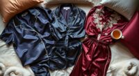 luxury silk pajama sets