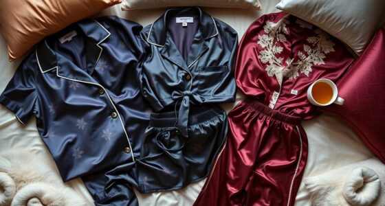 luxury silk pajama sets