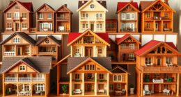 luxury wooden dollhouse collections