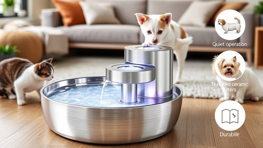 pet fountain selection factors
