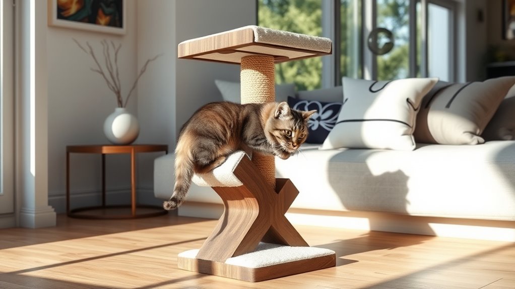 premium cat scratching post selection