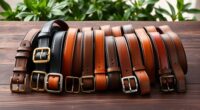 premium men s leather belt collection