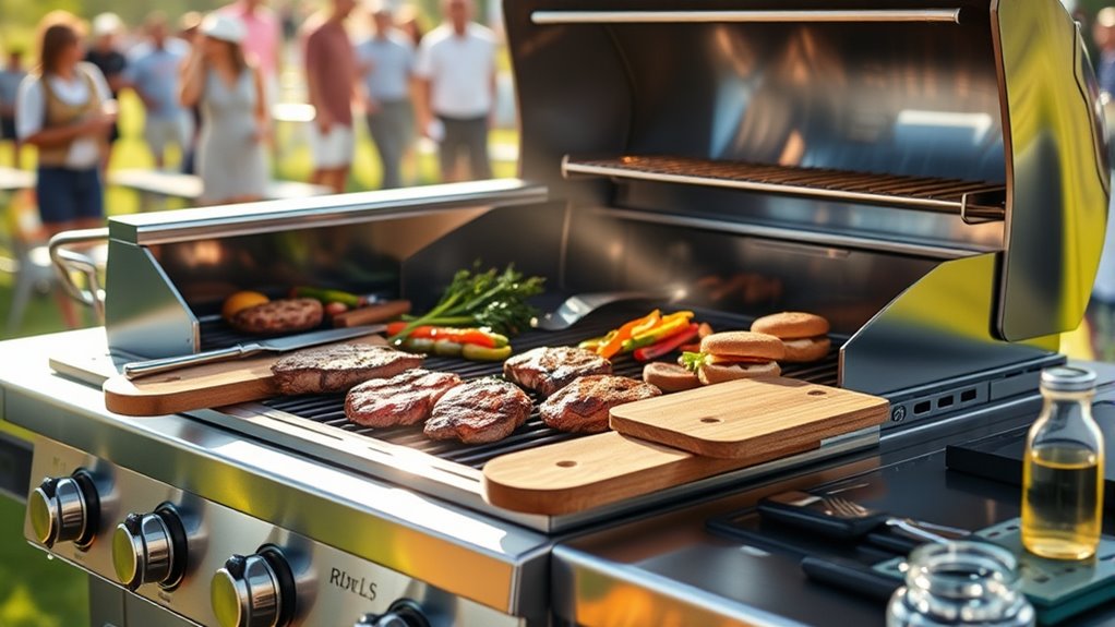 premium tailgate grilling equipment